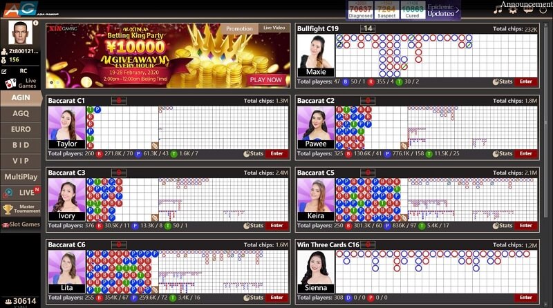 Asia gaming online casino