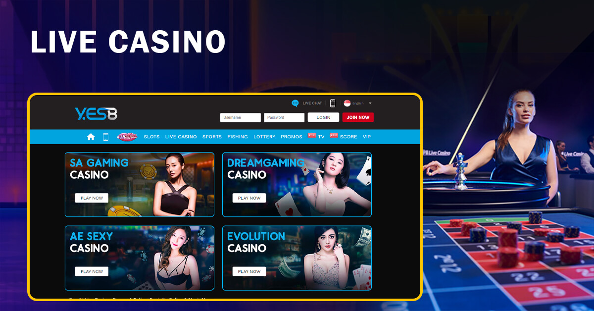 Yes8 Live Casino