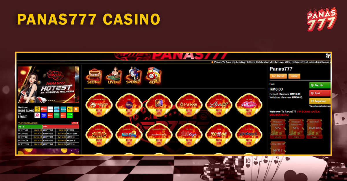 Panas777 casino